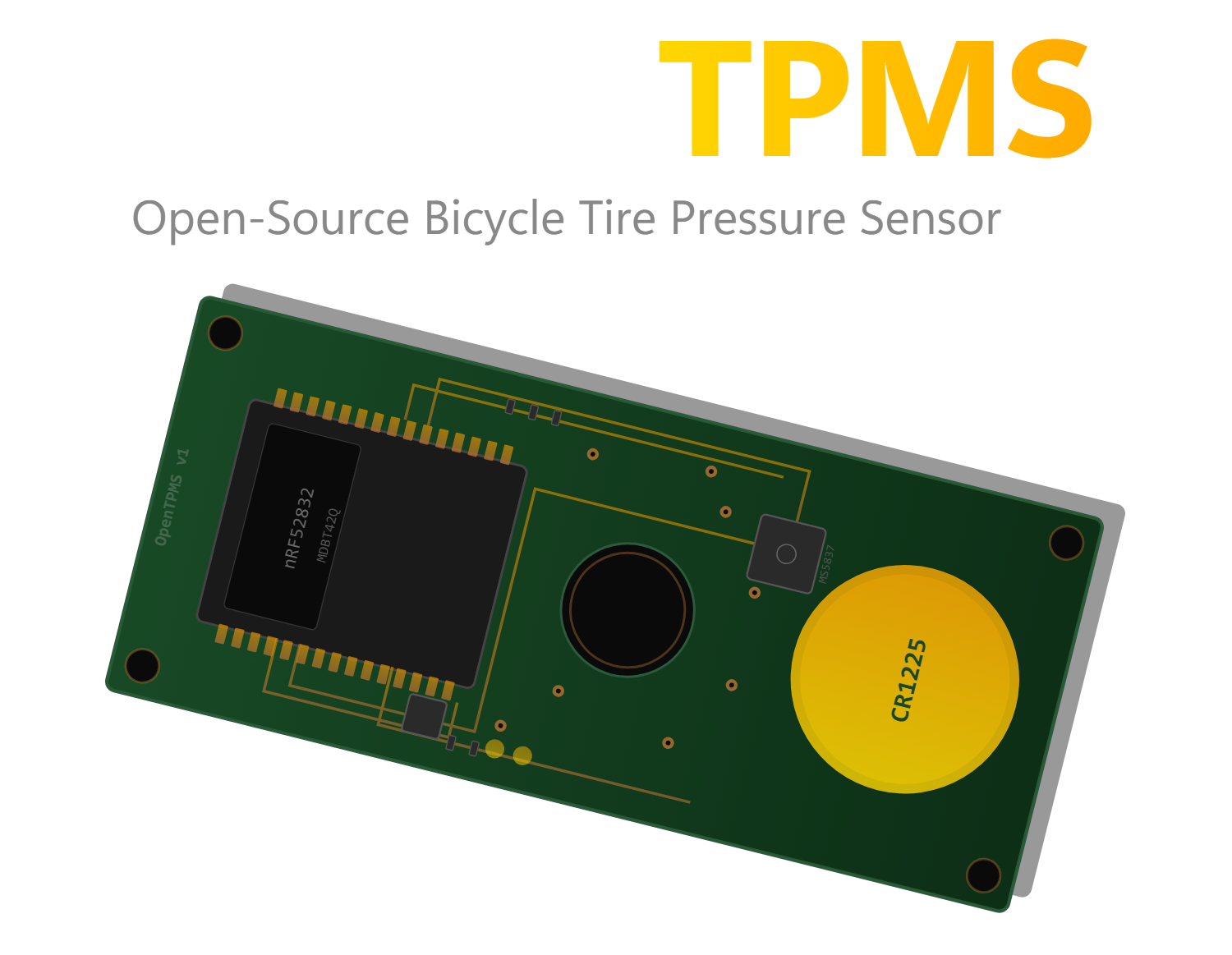 OpenTPMS board artwork