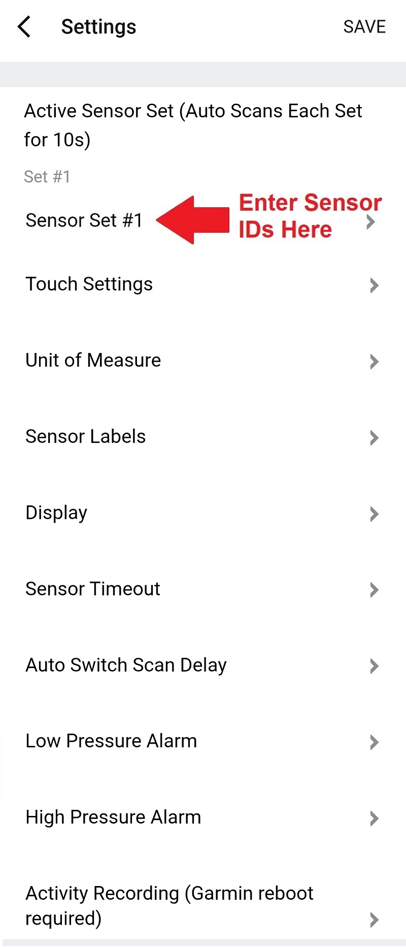 TubeWitch settings page